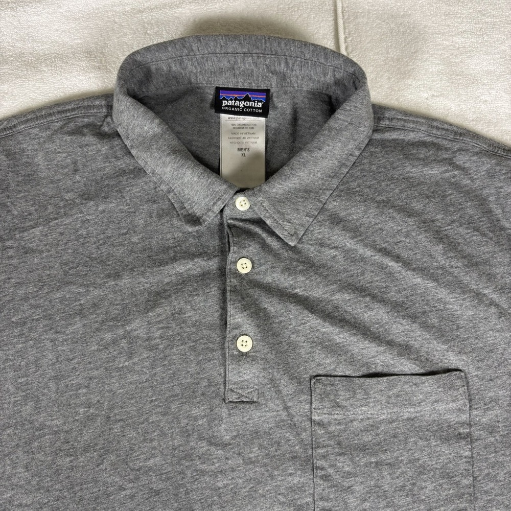 Patagonia Gray XL Polo Shirt - Picture 5 of 15